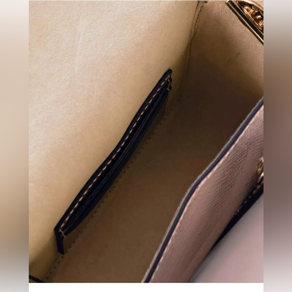 *FINAL* NWT $365 Michael Michael Kors Metallic Snakeskin Crossbody Camera Bag - Picture 7 of 10